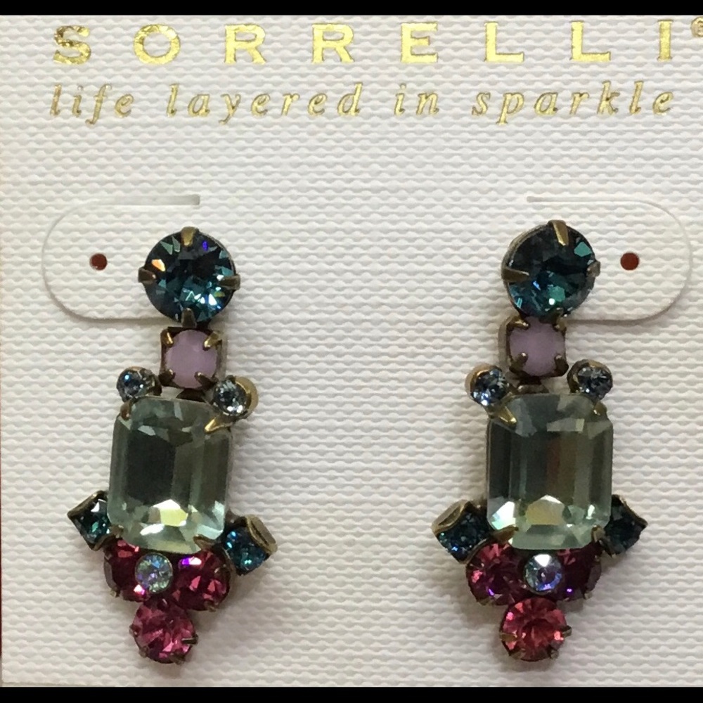 NWT Sorrelli Stud /drop/dangle/earrings - Picture 5 of 8